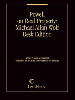 cover image of Powell on Real Property&#174;